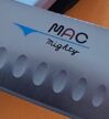MTH-80 MAC Professional Kochmesser, Detailaufnahme Klinge mit Kullen, MAC mighty