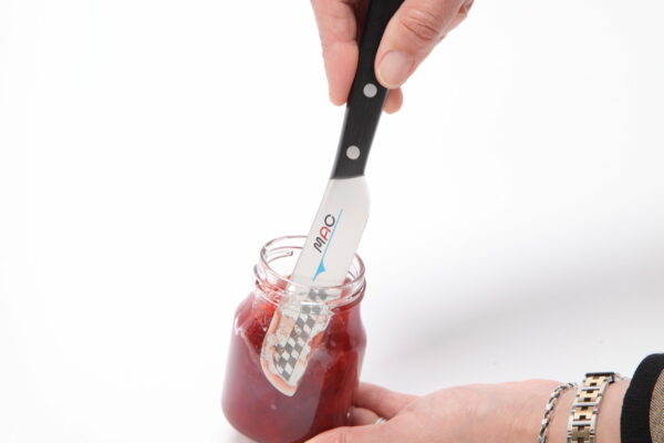 MK-40 MAC Original Frühstückmesser, 10 cm Klingenlänge, Marmelade im Glas, zum Schmieren von Butterbroten, Schneiden von Käse, Wurst, Obst und Gemüse