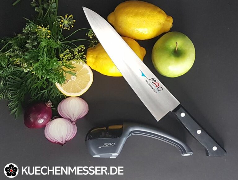 MAC Kochmesser und Handschärfer Slider