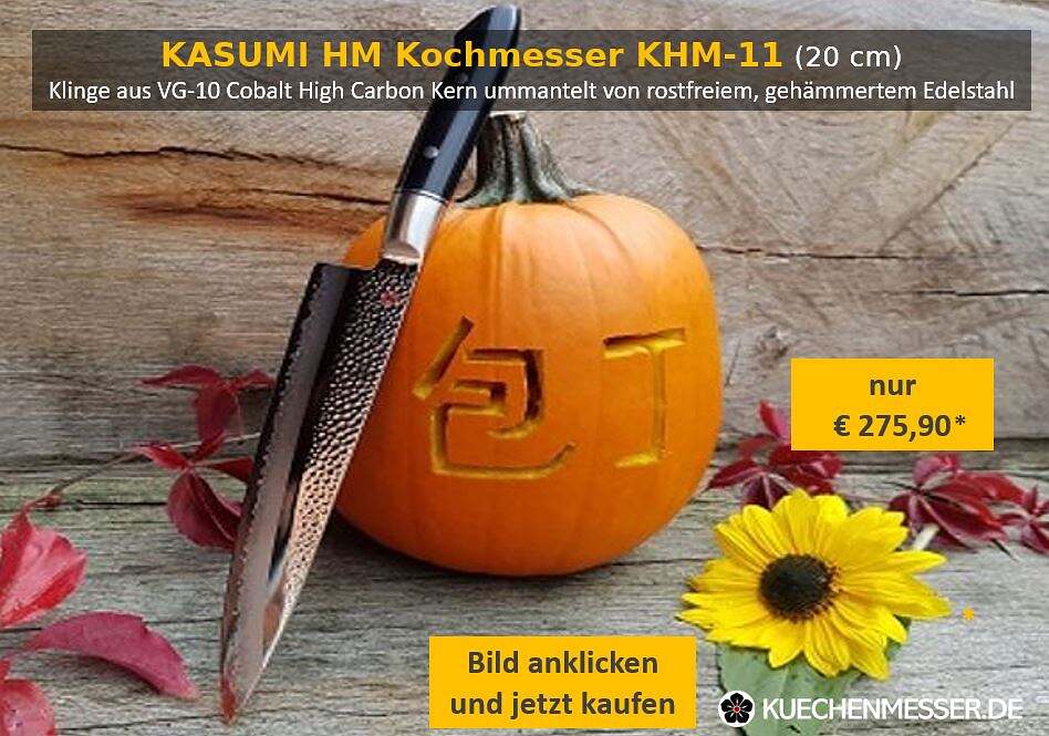 kasumi hm kochmesser 20 cm japan kürbis